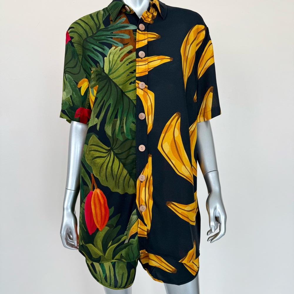 NWT!!! FARM 2 pieces women set blouse/ shorts size S Retail 195$ - Picture 2 of 15
